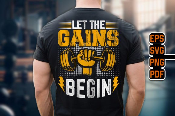 Best Selling Gym Fitness T-shirt 02: Graphics & T-Shirt Designs