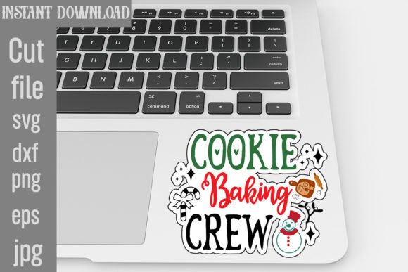Cookie Baking Crew SVG Cut File