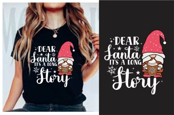 Dear Santa It's a Long Story Design