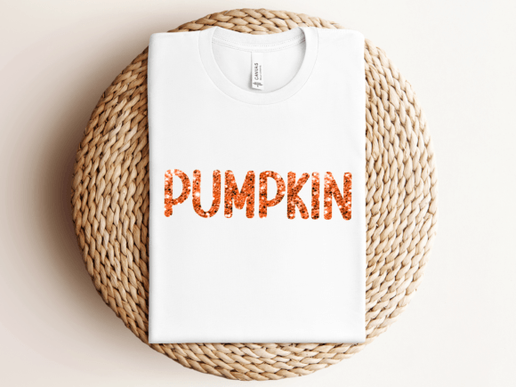 Glitter Pumpkin Transparent PNG for Graphics and T-Shirt Designs