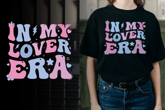 In My Lover Era, Retro Wavy SVG, PNG