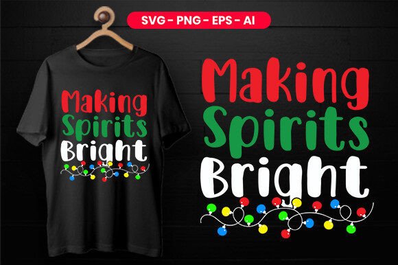 Making Spirits Bright: Christmas T-Shirt Graphics