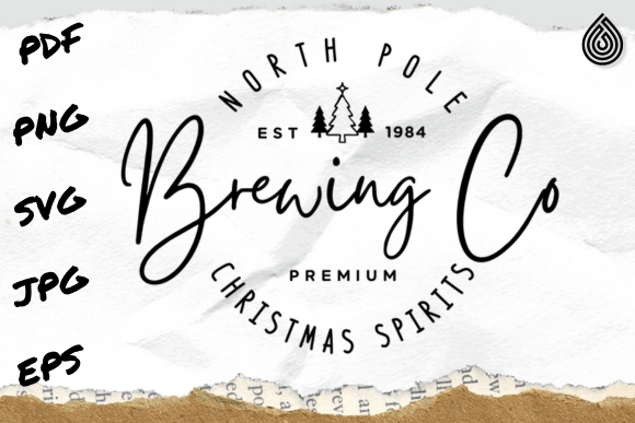 North Pole Brewing Co PNG SVG Graphics