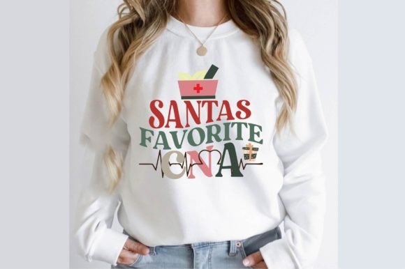 Santa’s Favorite CNA Graphics: Retro T-Shirt Designs