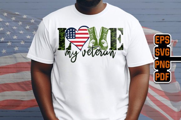 Trendy Veteran Love Custom T-Shirt